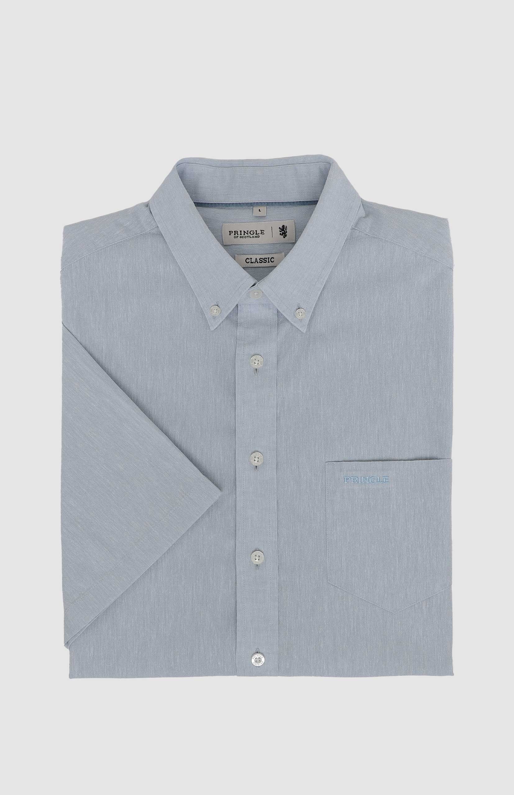 Barry Cotton-Linen Classic SS Shirt