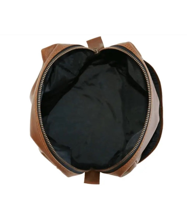 Leather Toiletry Bag