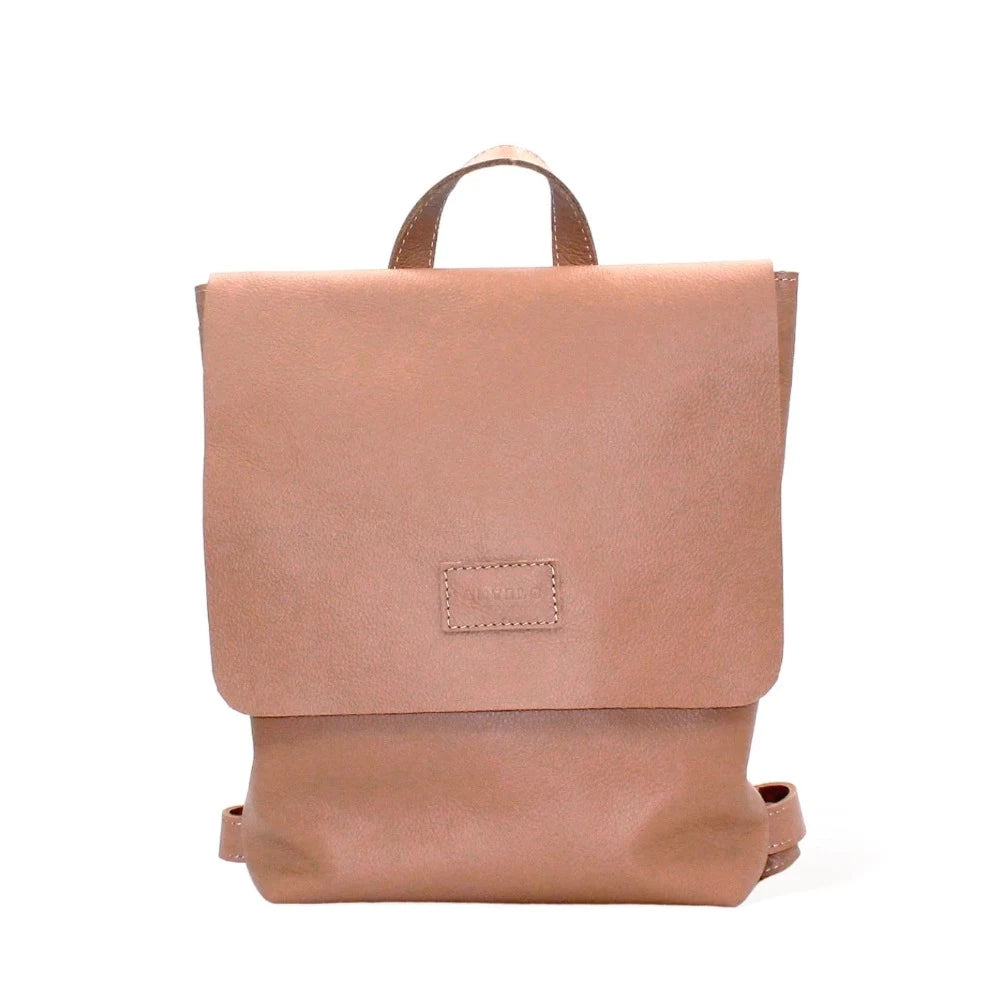 Minimalist hot sale leather backpack