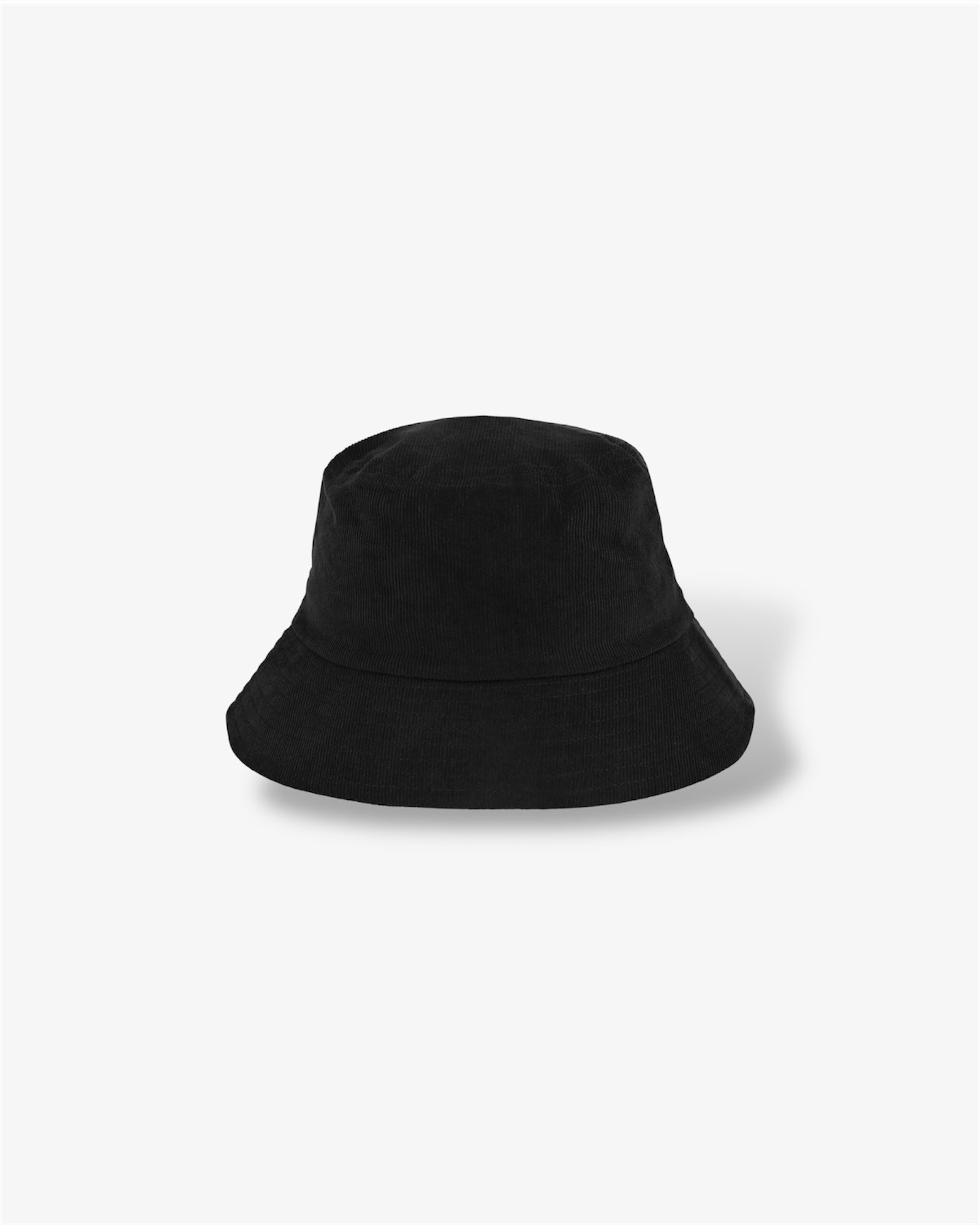 Corduroy Bucket Hat in Black