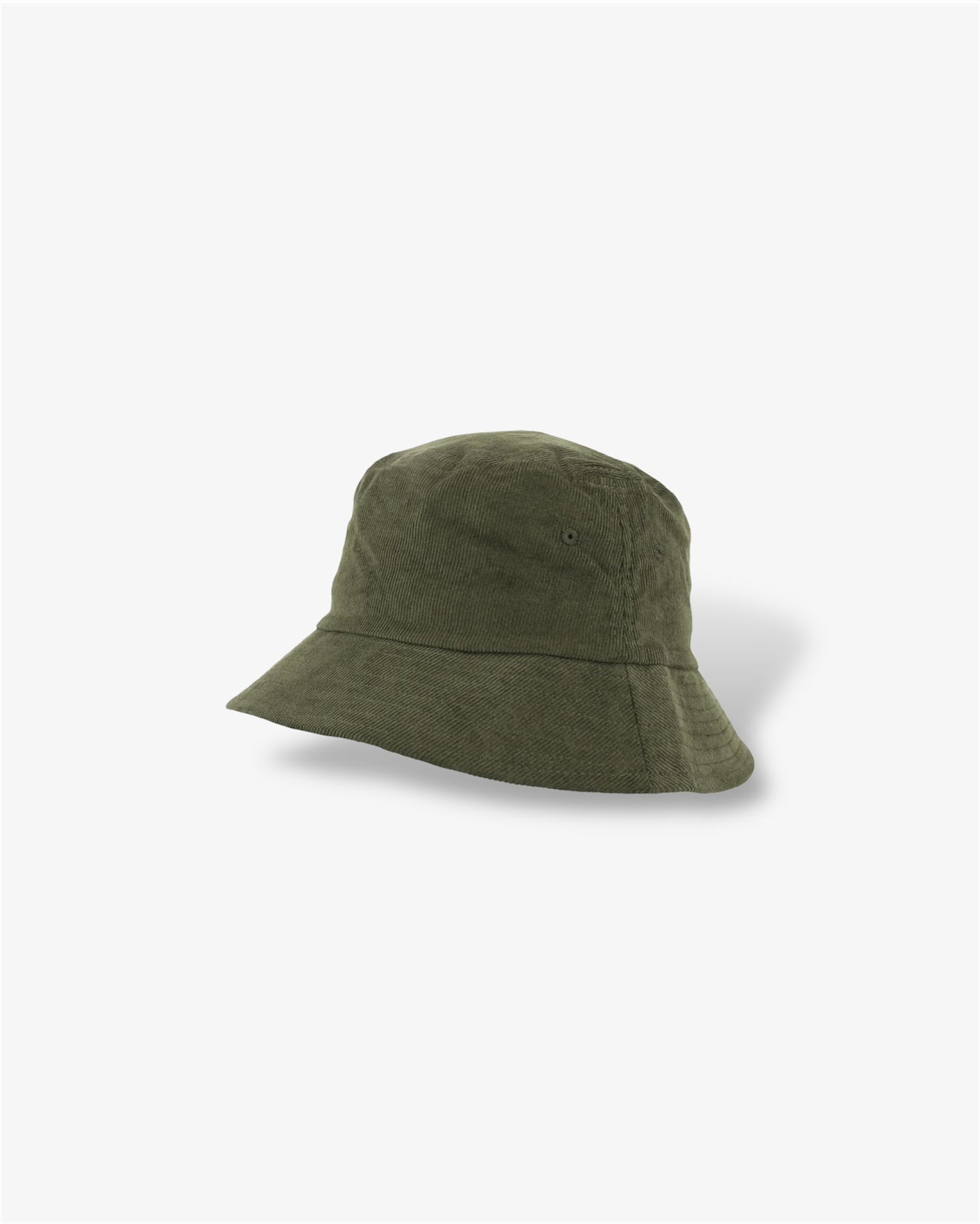 Corduroy Bucket Hat in Olive