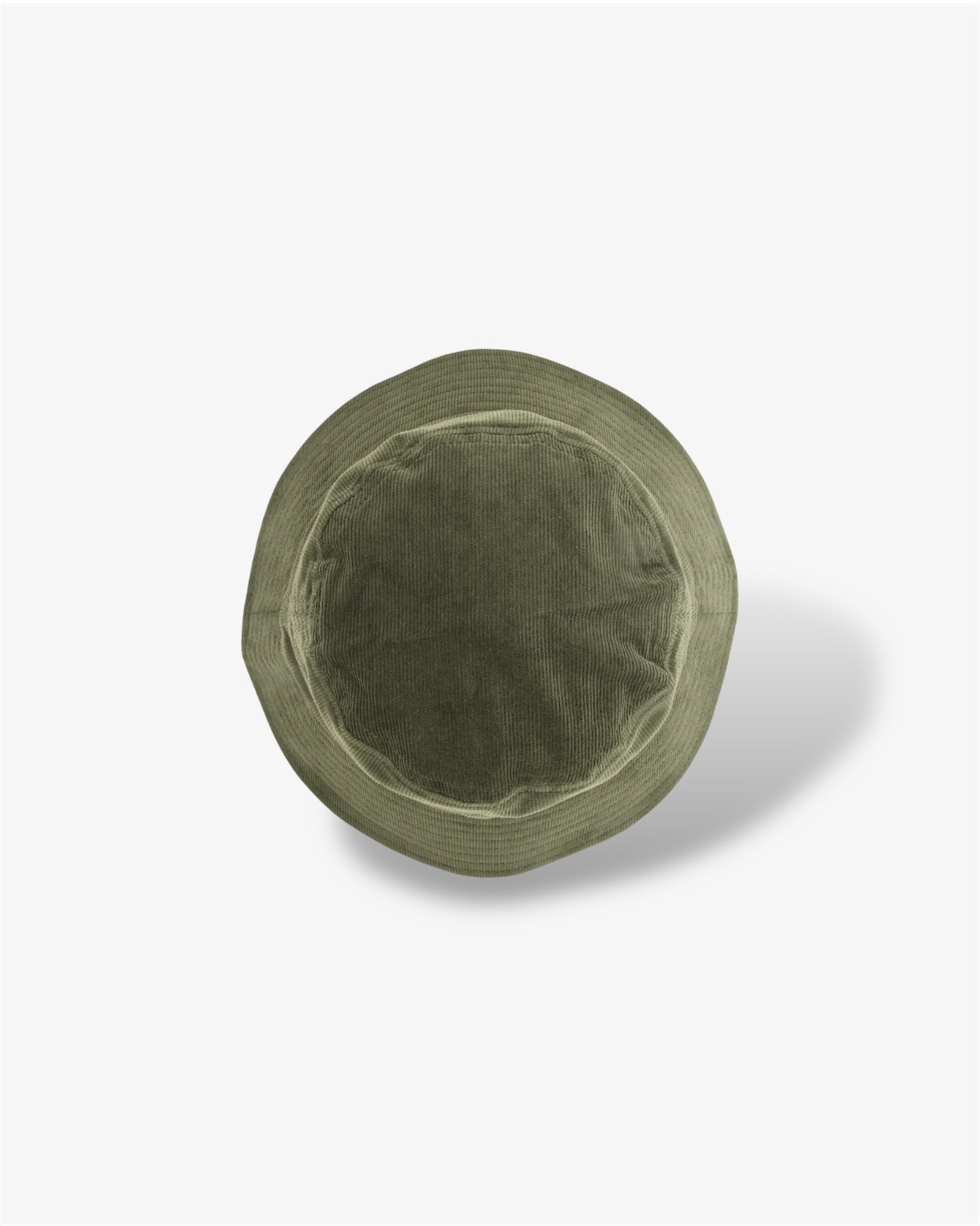 Corduroy Bucket Hat in Olive