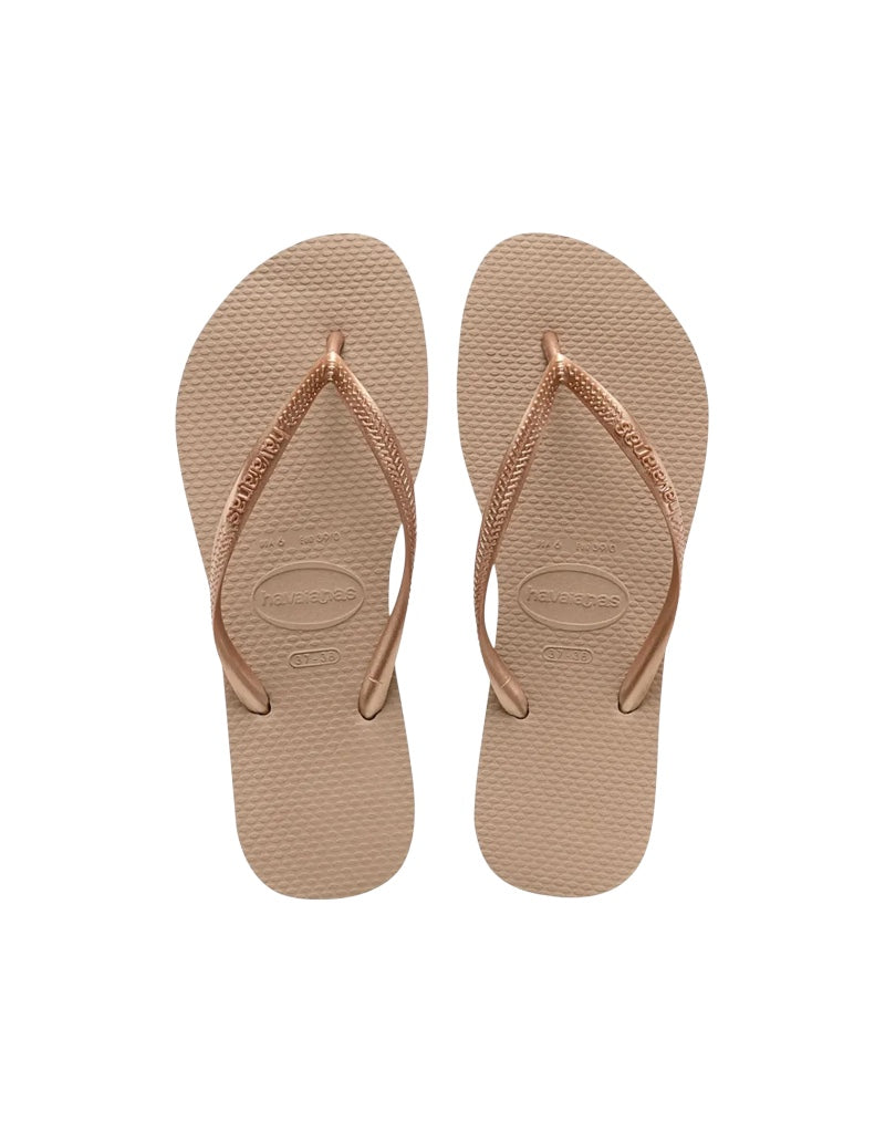 Havaianas Slim in Rose Gold