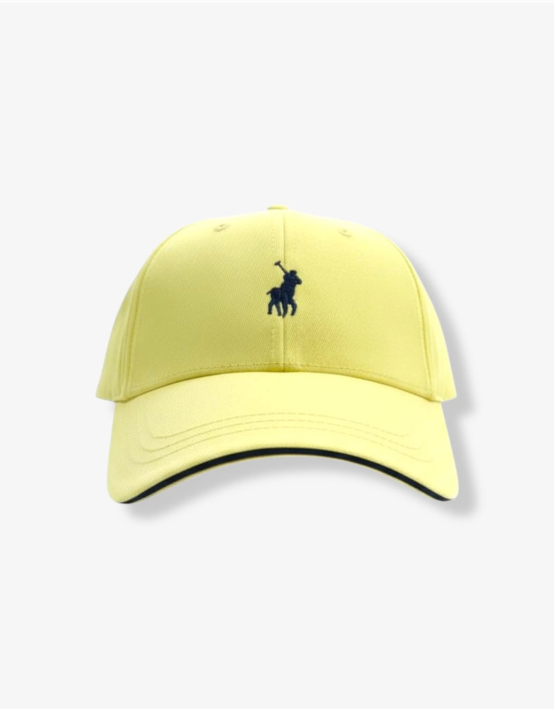 6 Panel Structured Peak in Yellow