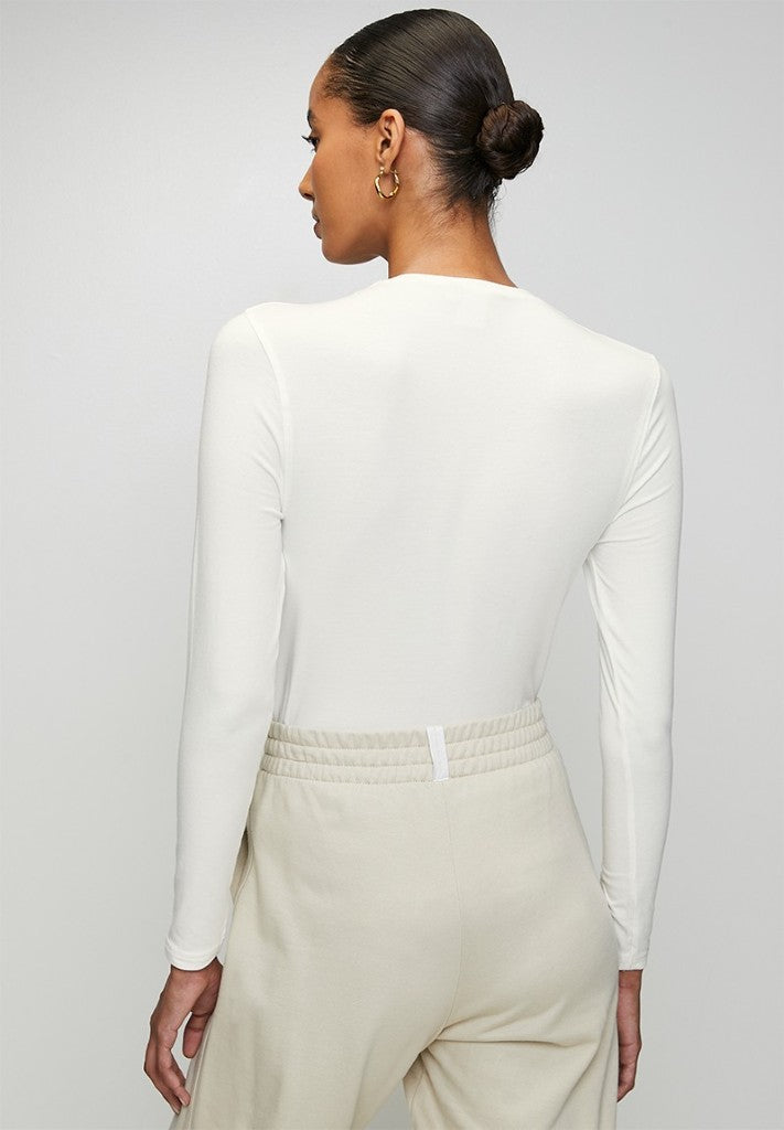 Dani LS Second Skin in Off White