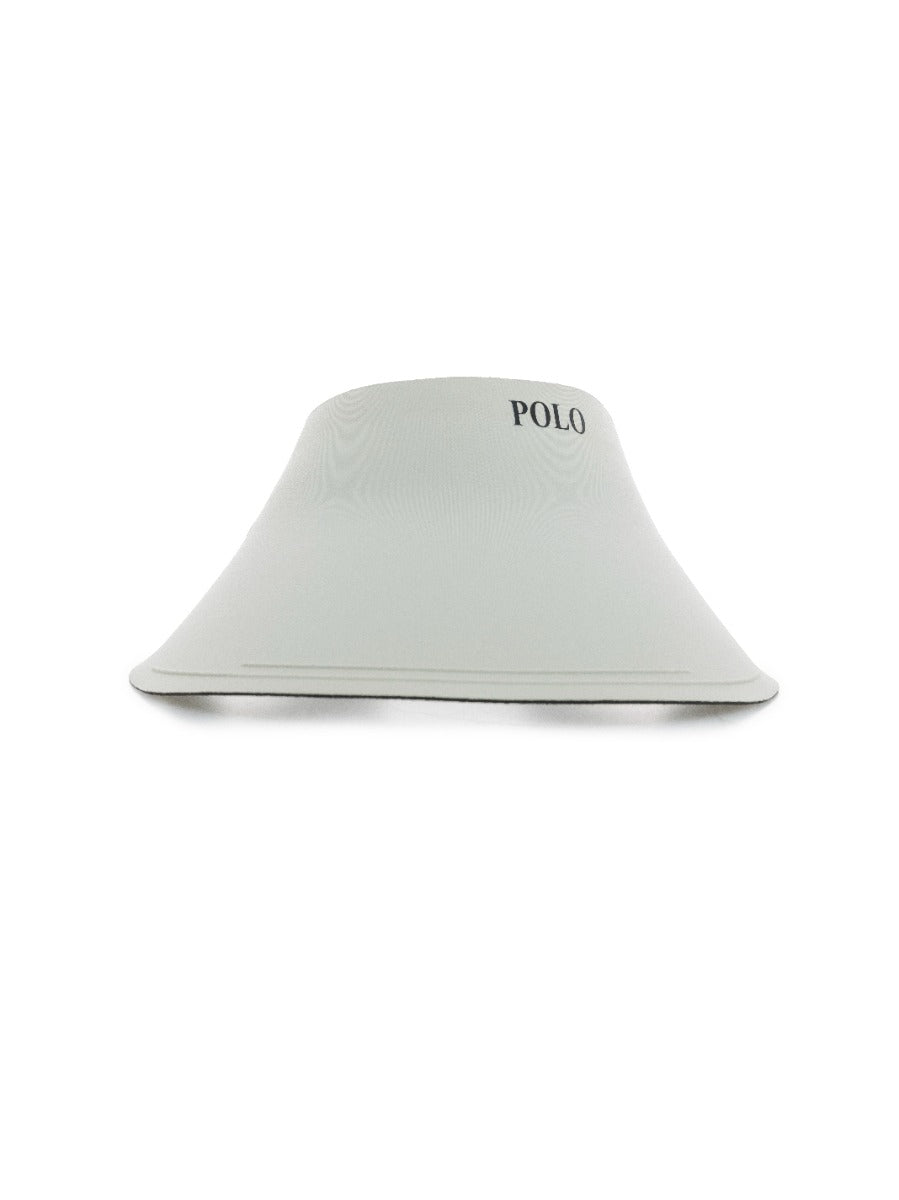 Wide Brim Sun Visor in Milk