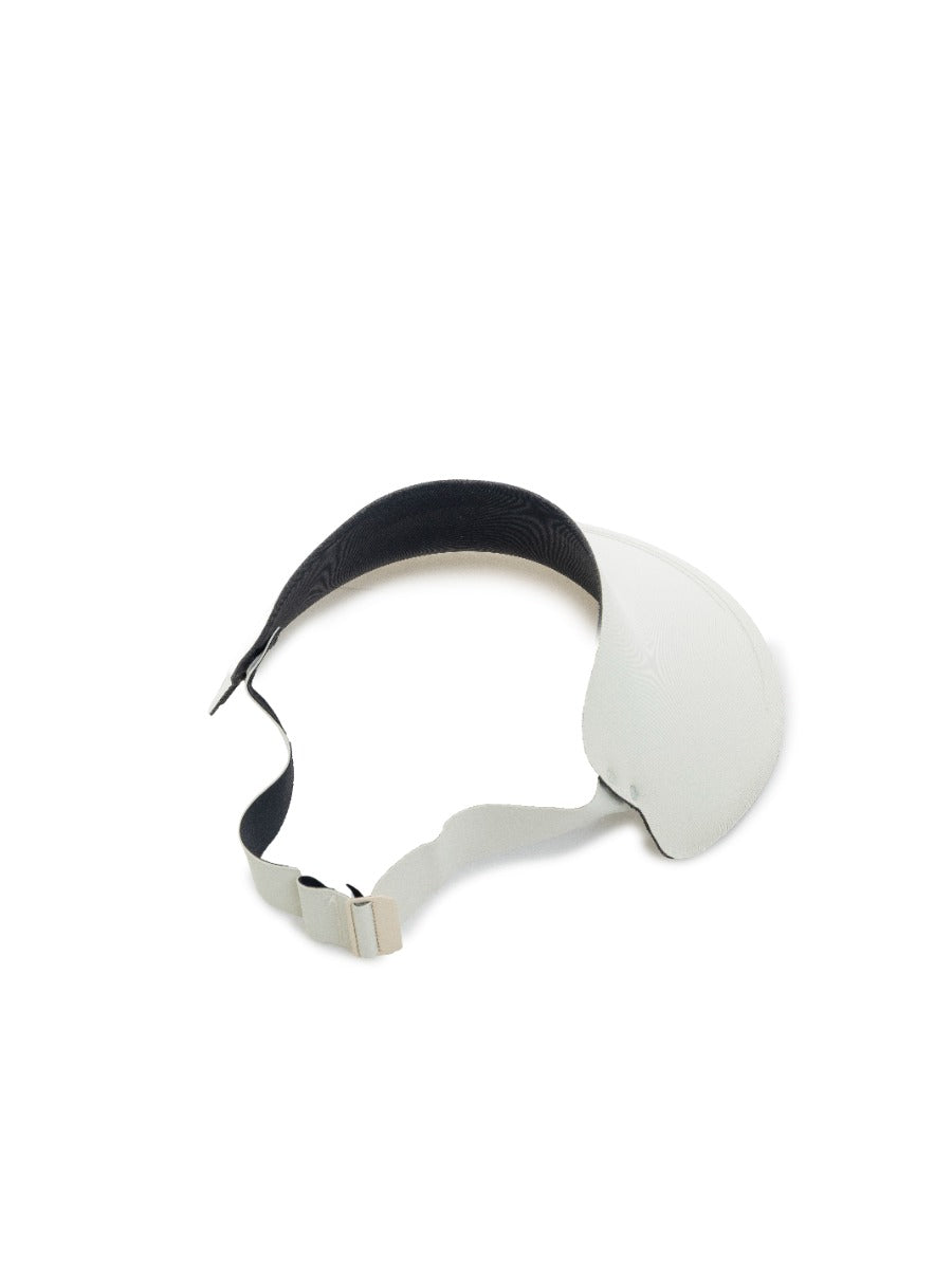 Wide Brim Sun Visor in Milk
