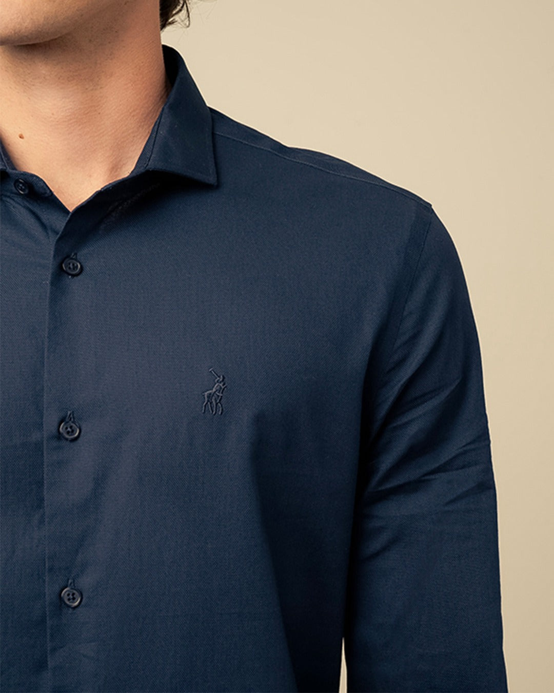 Greig Shirt in Dark Navy