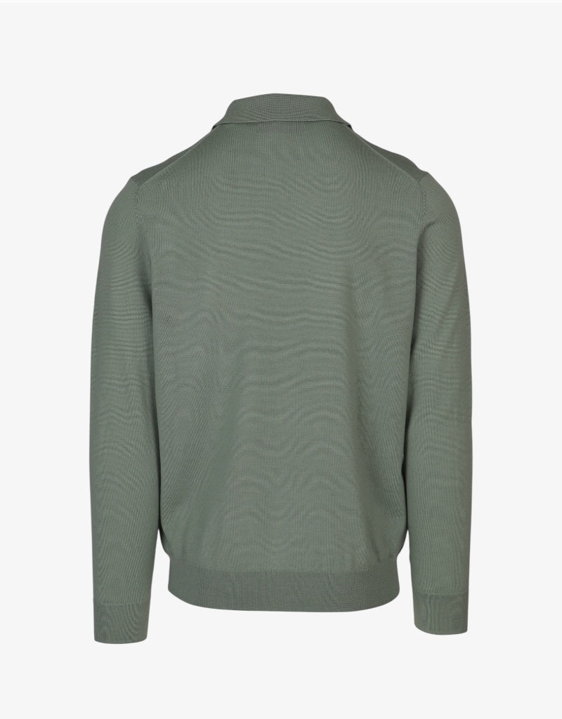 Gary LS Merino Golfer in Sage