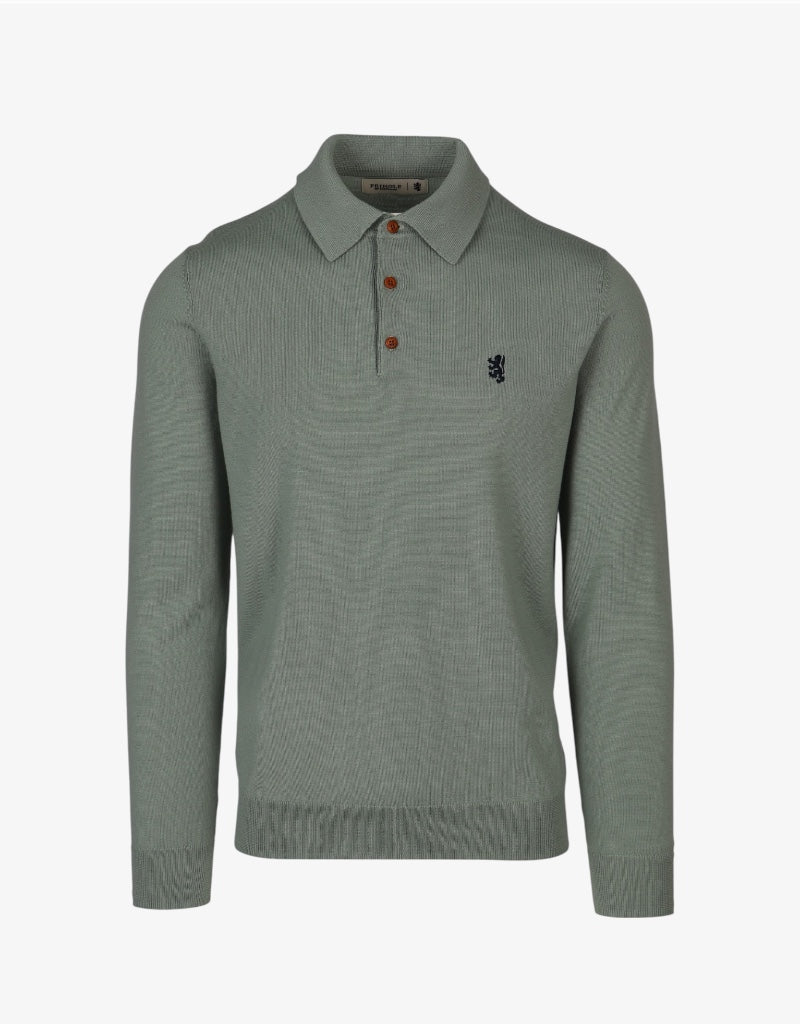 Gary LS Merino Golfer in Sage