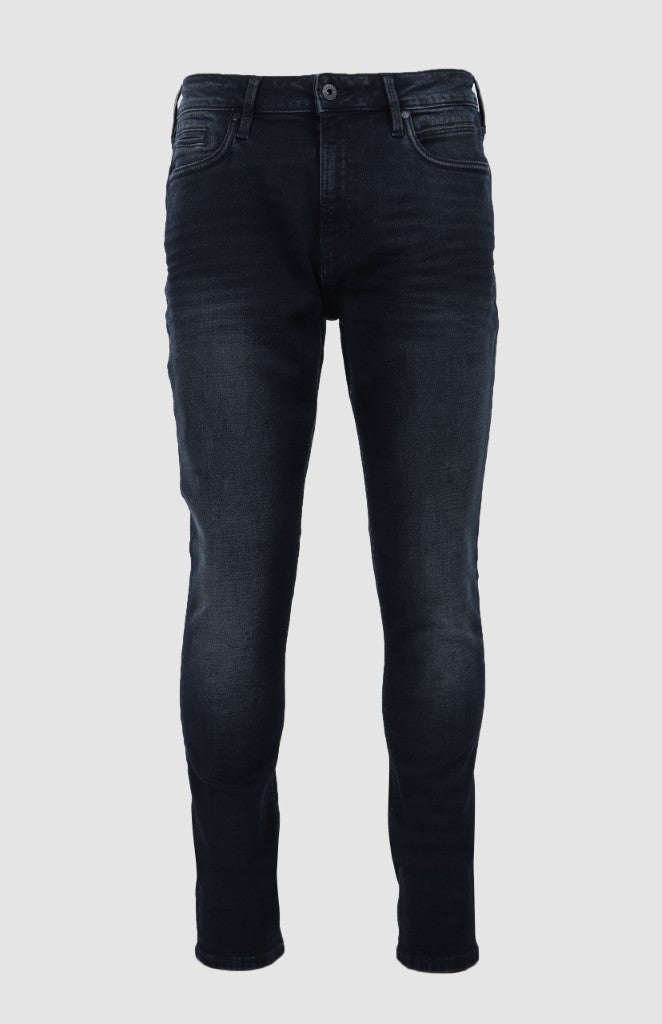 Kyle Tapered Denim in Dark Blue