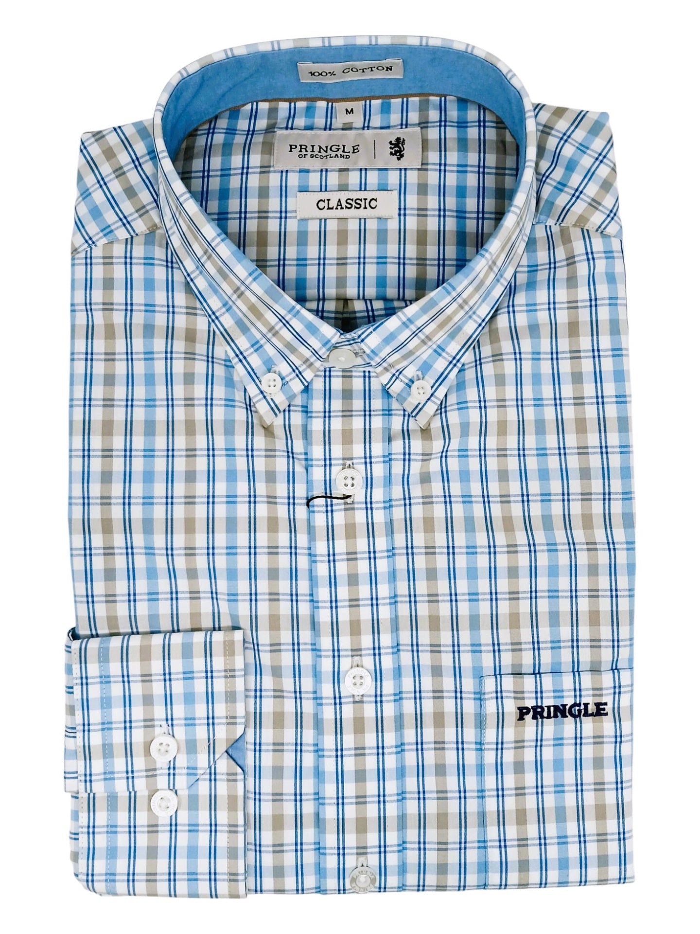 Nicholas LS Classic Shirt in Blue