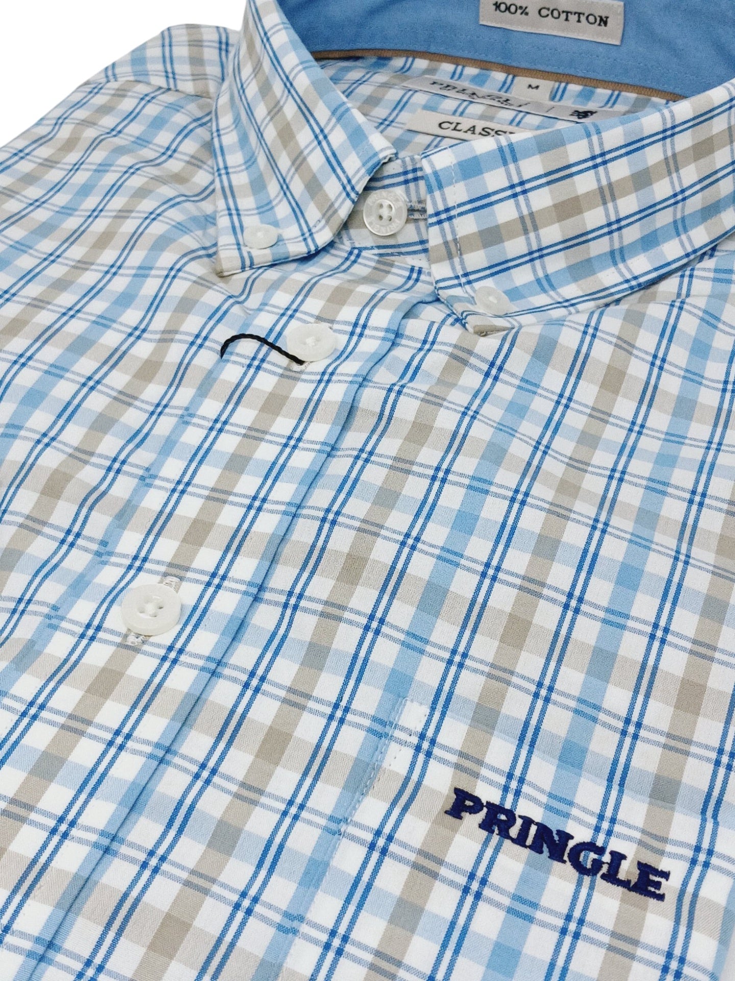 Nicholas LS Classic Shirt in Blue