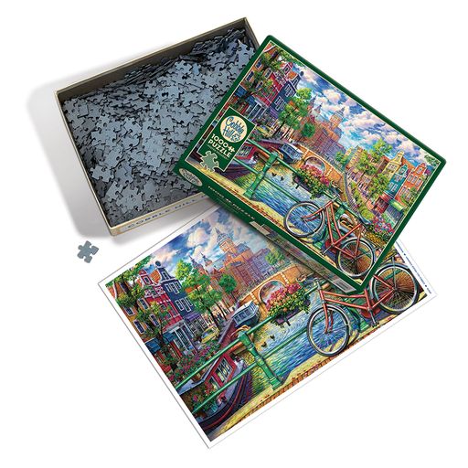 'Amsterdam Canal' 1000 Piece Puzzle