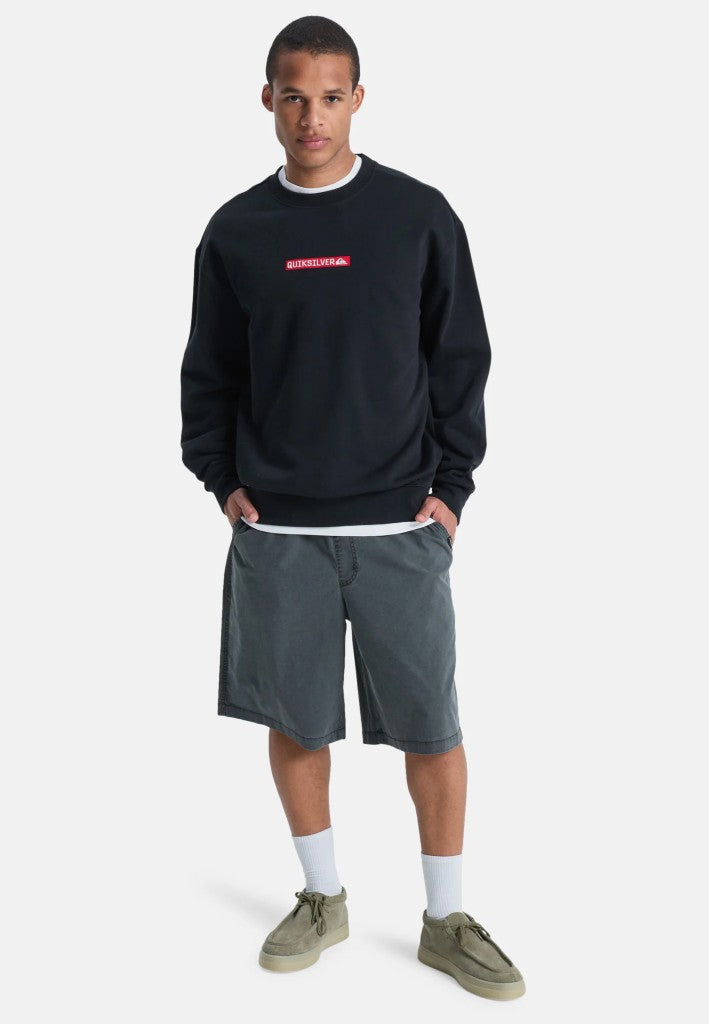 DNA Crew Sweatshirt in Black