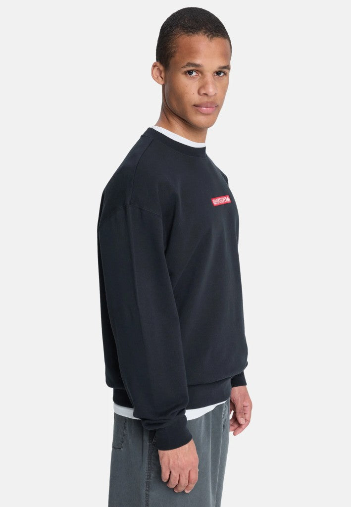 DNA Crew Sweatshirt in Black