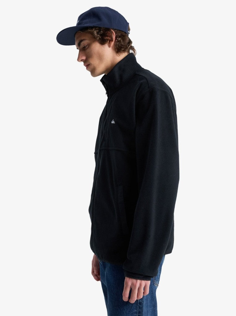 No Destination HS Fleece Top in Black