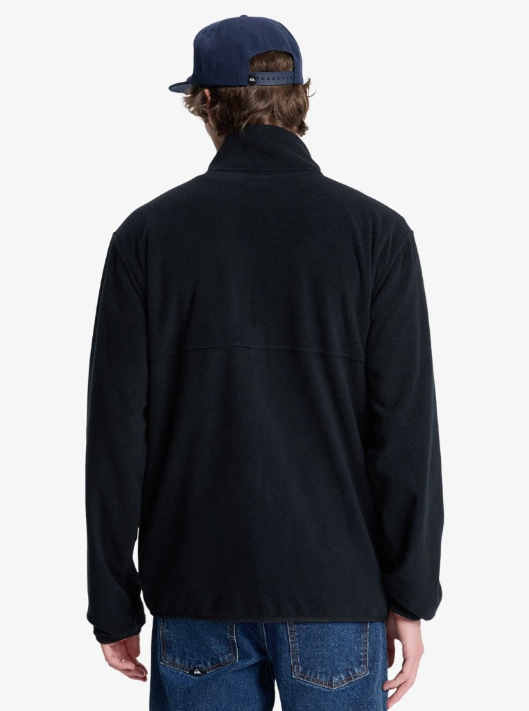 No Destination HS Fleece Top in Black