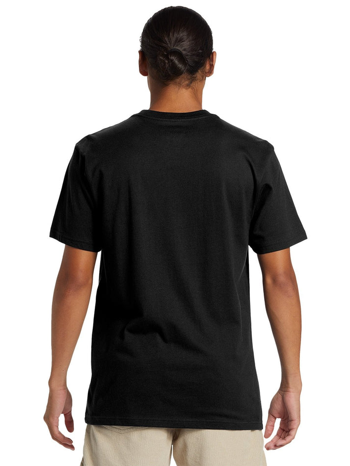 QS Icon SS Tee in Black