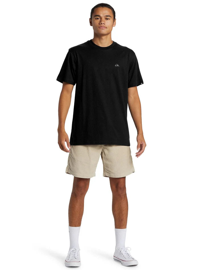QS Icon SS Tee in Black