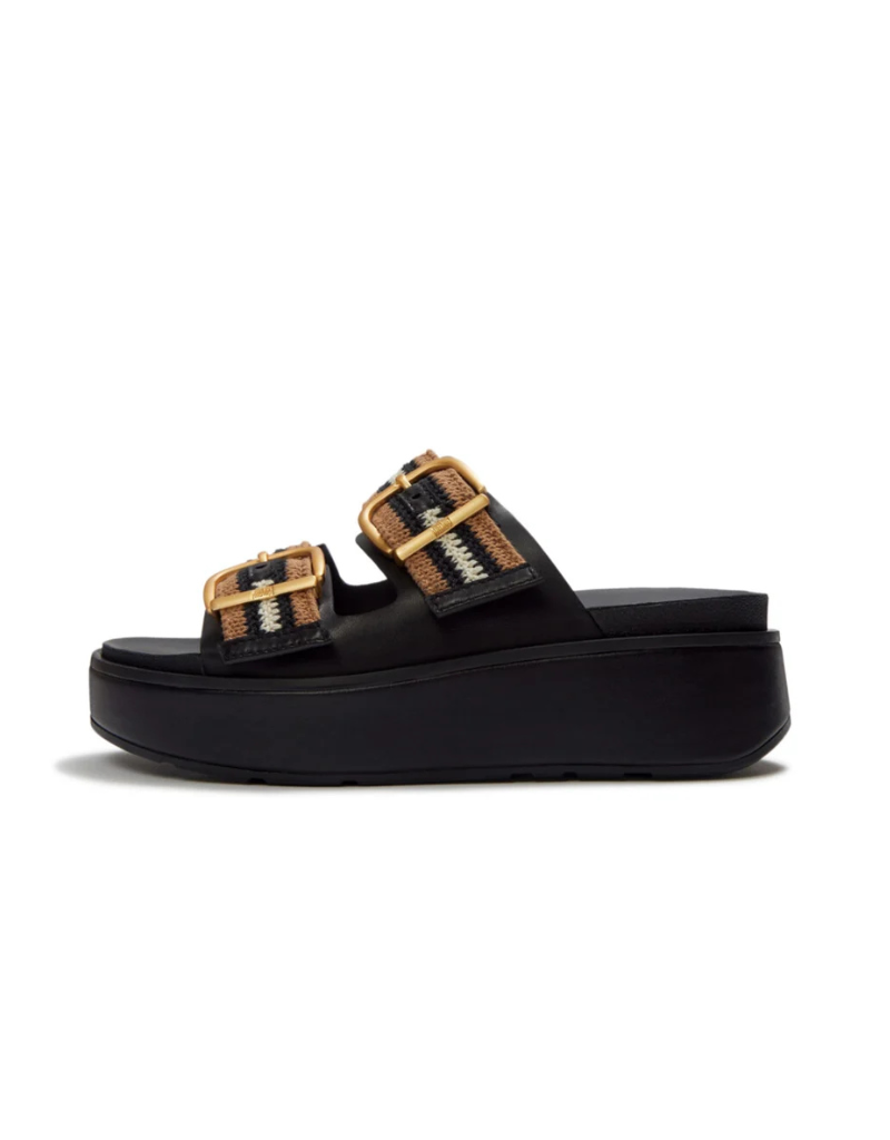 Gen-FF Max Buckle Two Bar Slides in Black Mix