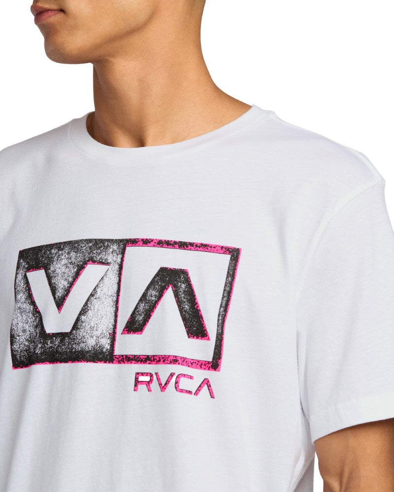 Balance Box SS Tee in White