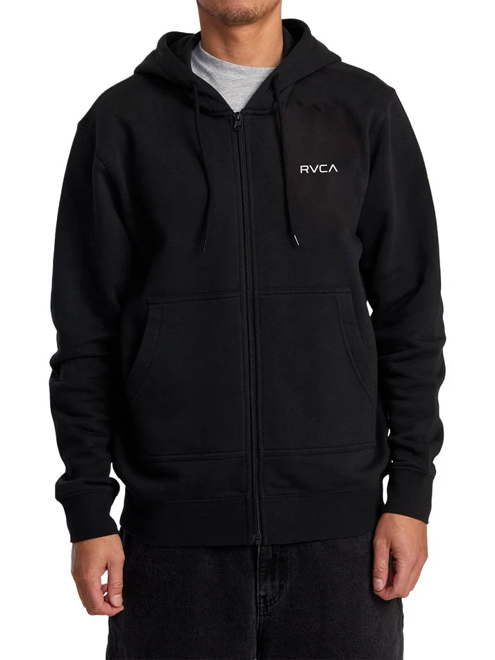 Small RVCA Essential Zip Through Hoodie