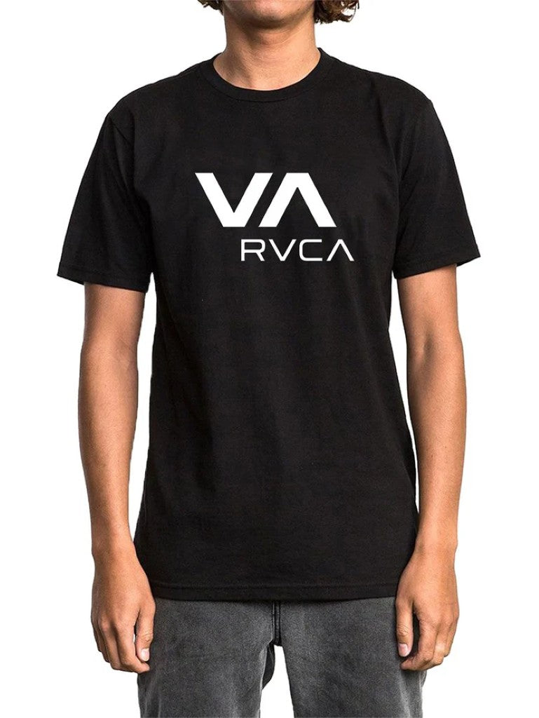 VA RVCA SS Tee in Black