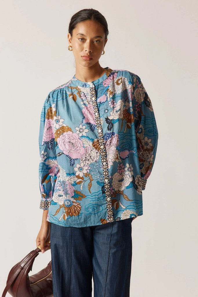 Primrose Top in Blue
