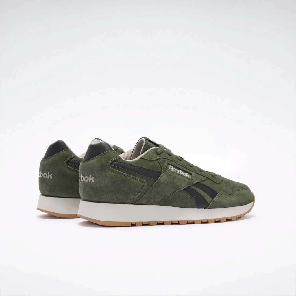Glide Sneaker in Breakaway Green / Washed Black / Hazy Grey