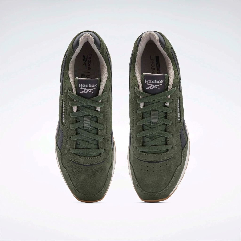 Glide Sneaker in Breakaway Green / Washed Black / Hazy Grey