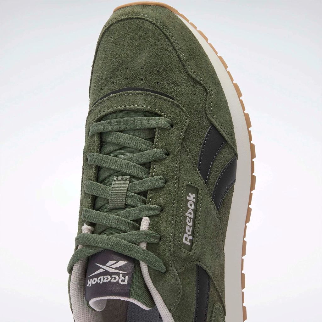 Glide Sneaker in Breakaway Green / Washed Black / Hazy Grey