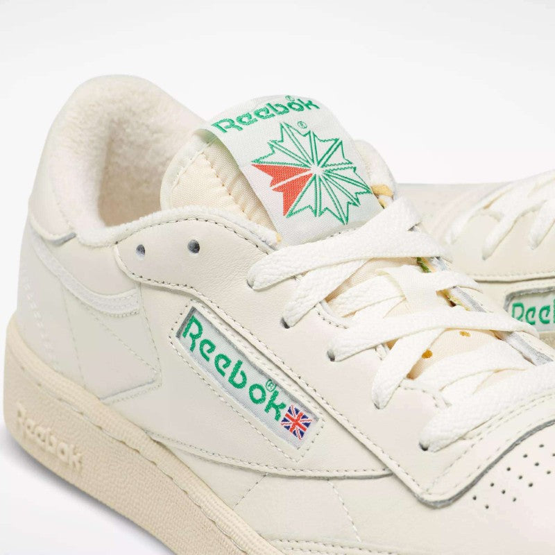 Club C 85 Vintage in Chalk / Paperwhite / Glen Green