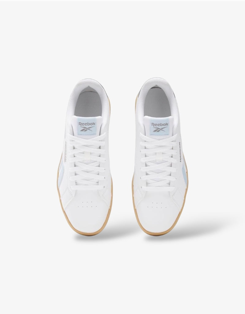 U Court Retro Sneaker in White / Y2K Blue / Gum