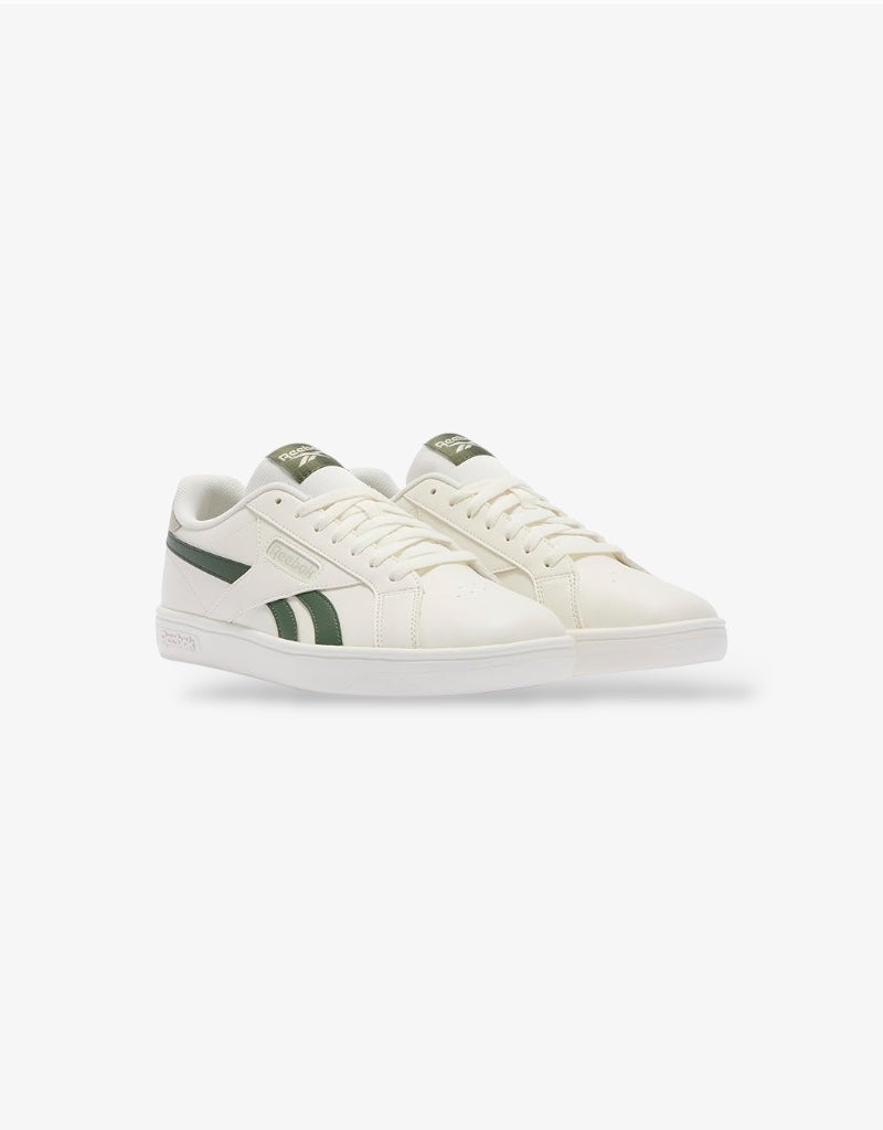U Court Retro Sneaker in Chalk / Breakaway Green