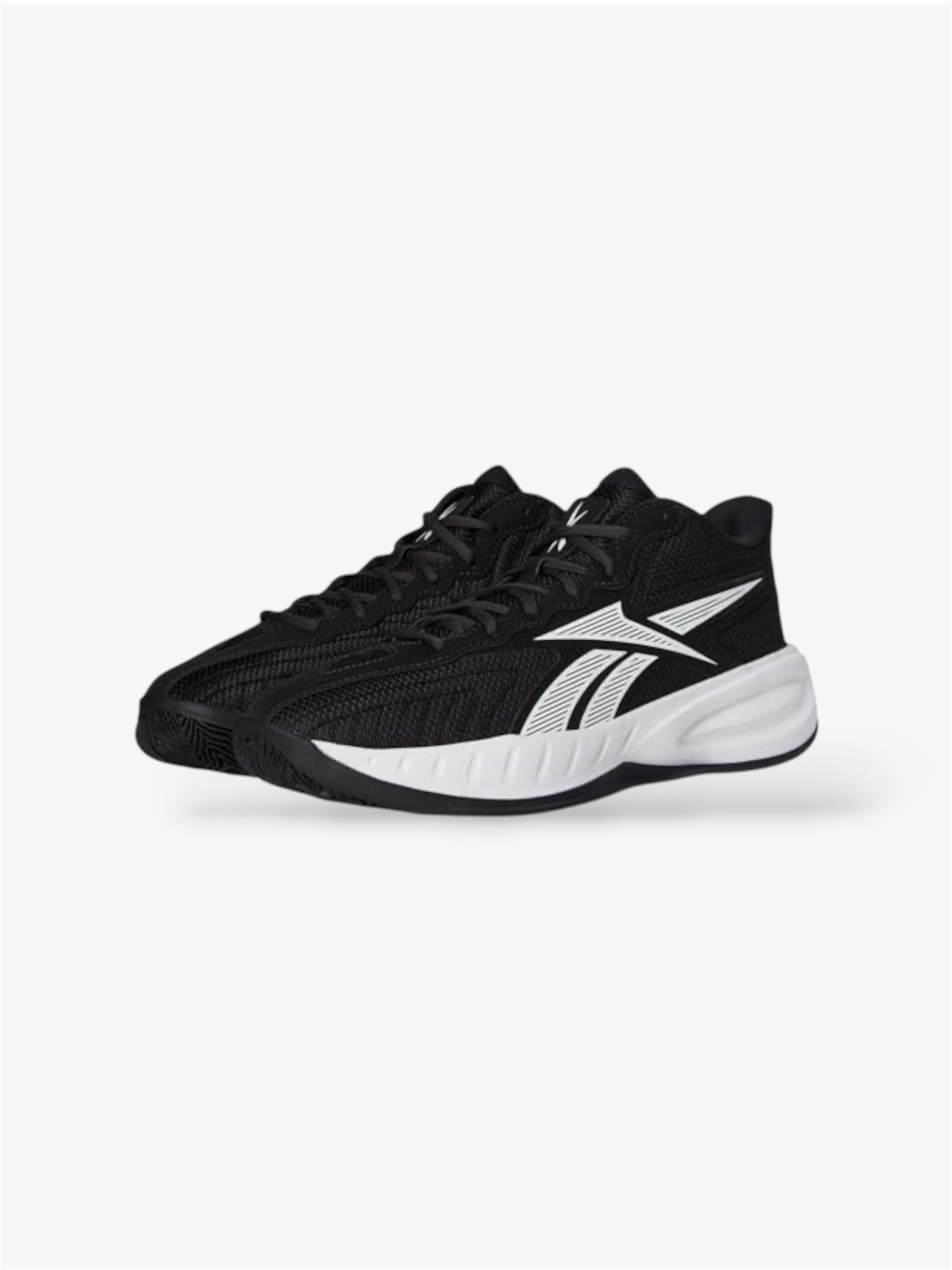 Press Unisex Sneaker in Core Black / White / Washed Black