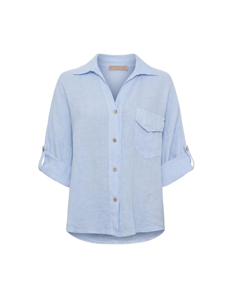 Daira Shirt in Cielo