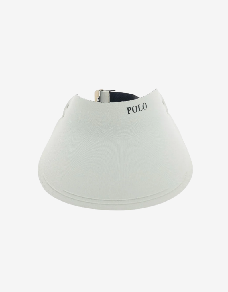 Wide Brim Sun Visor in Milk
