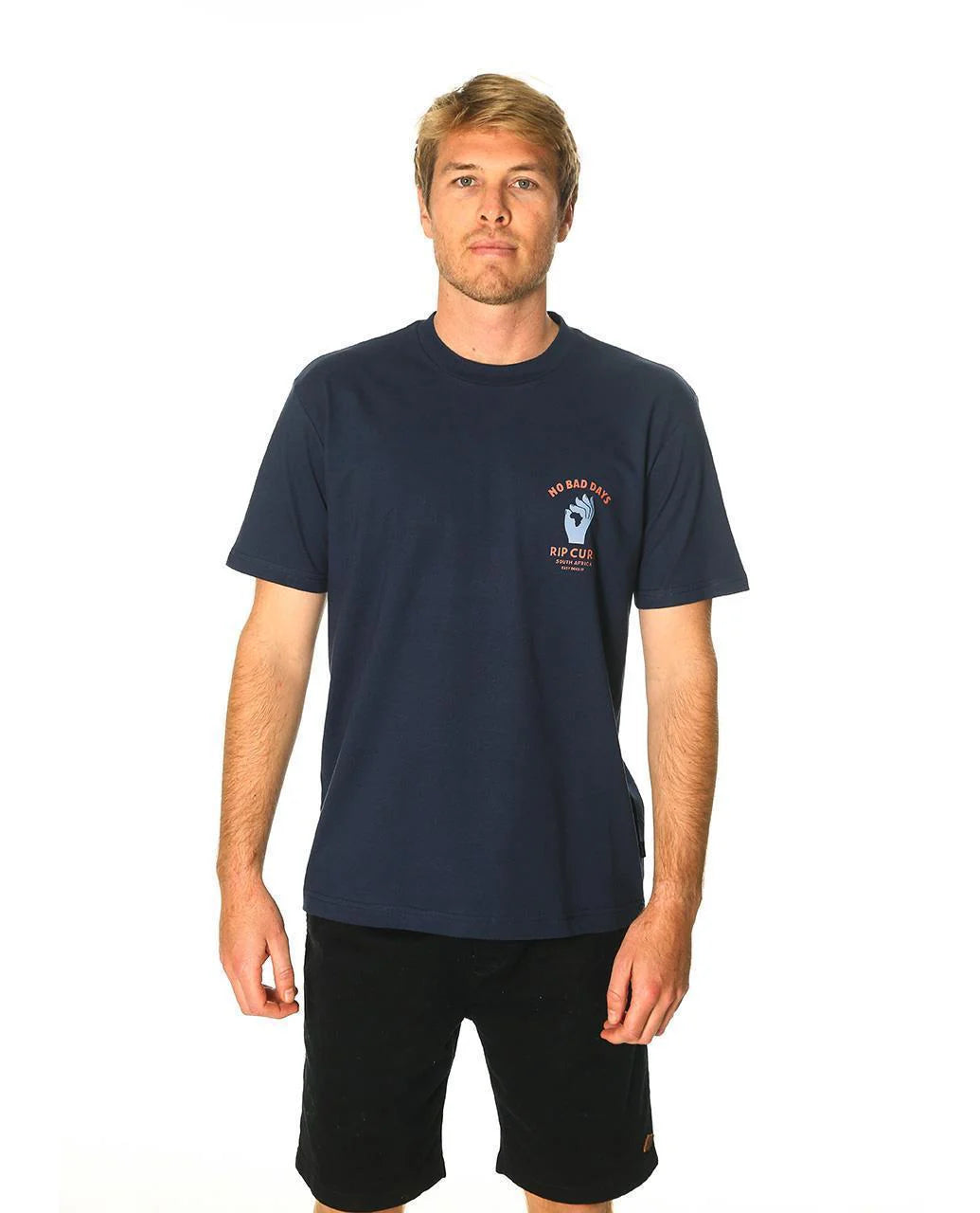 No Bad Days Tee in Navy Blazer