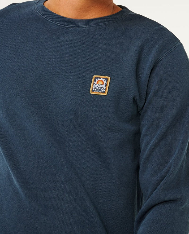 Pacific Rinse Patch Crew in Navy
