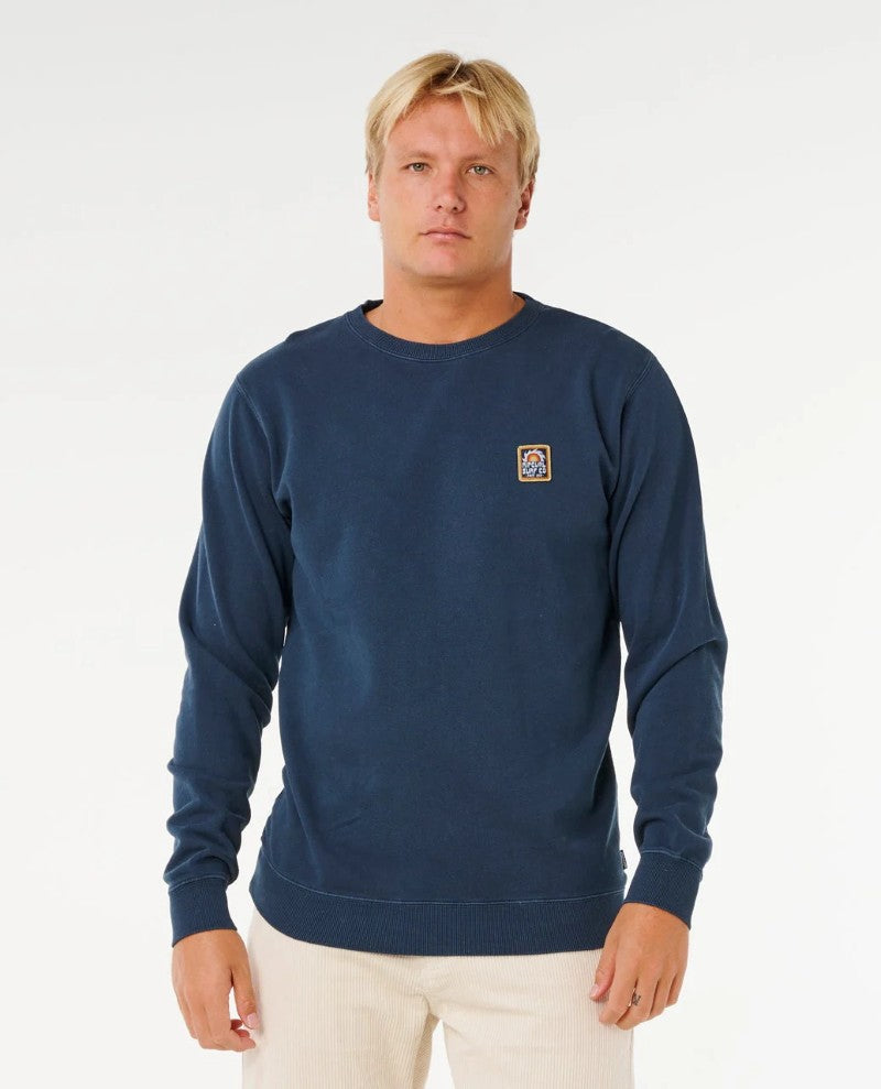 Pacific Rinse Patch Crew in Navy