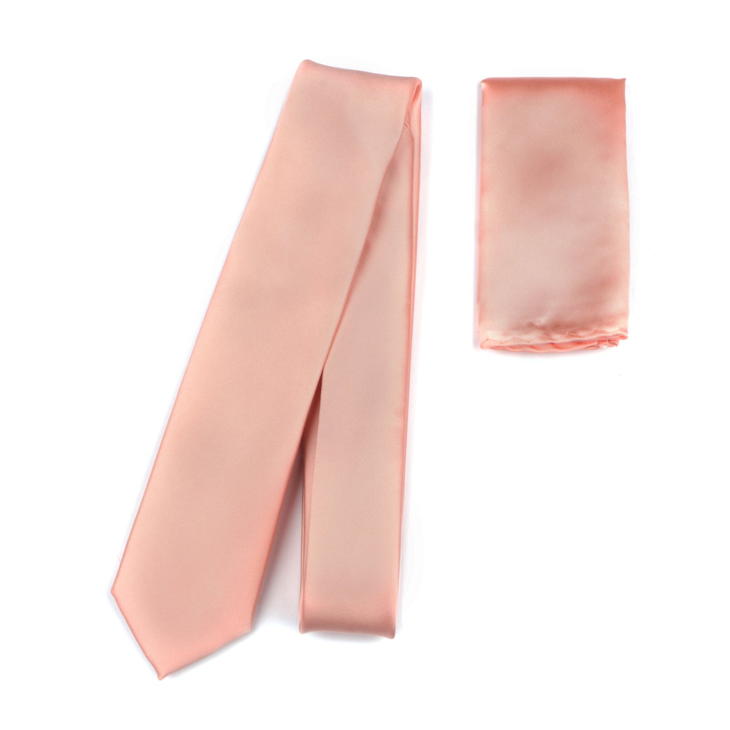 Classic Skinny Tie in Coral