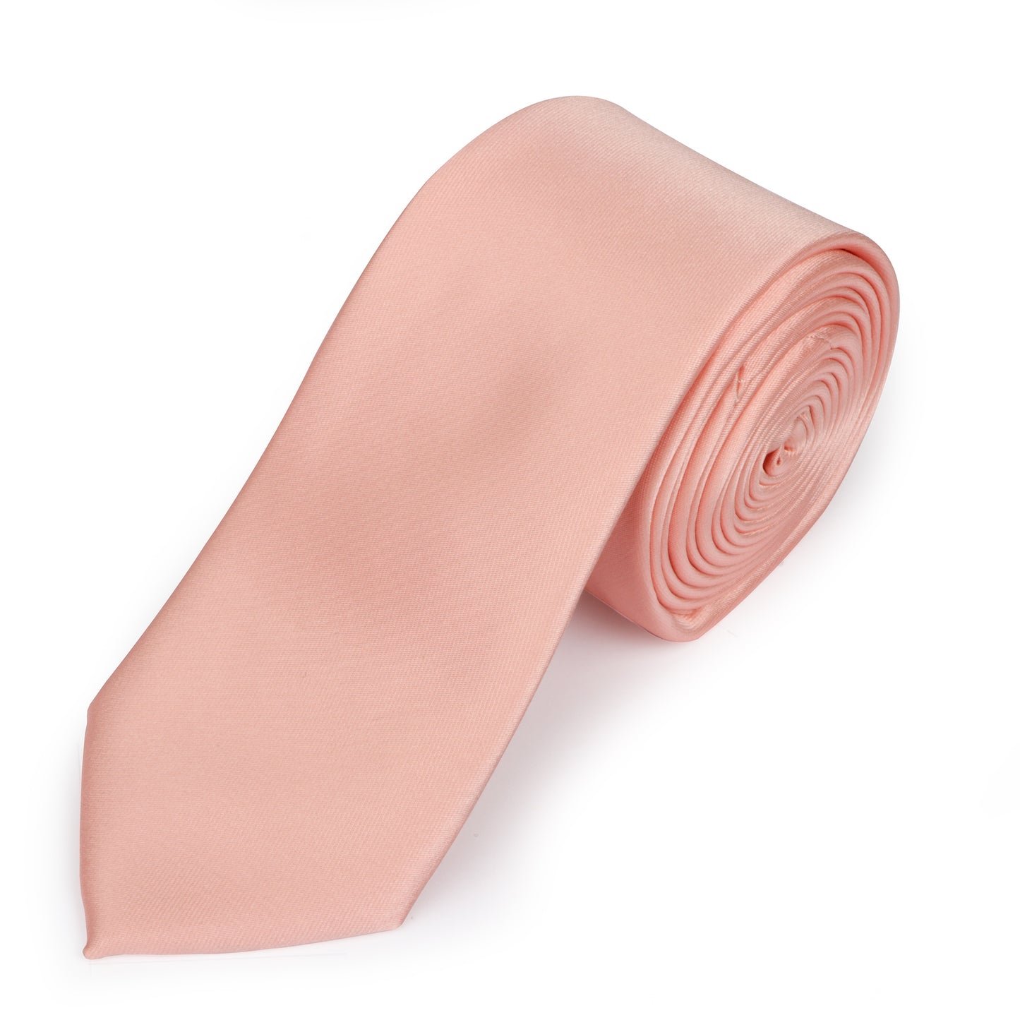Classic Skinny Tie in Coral