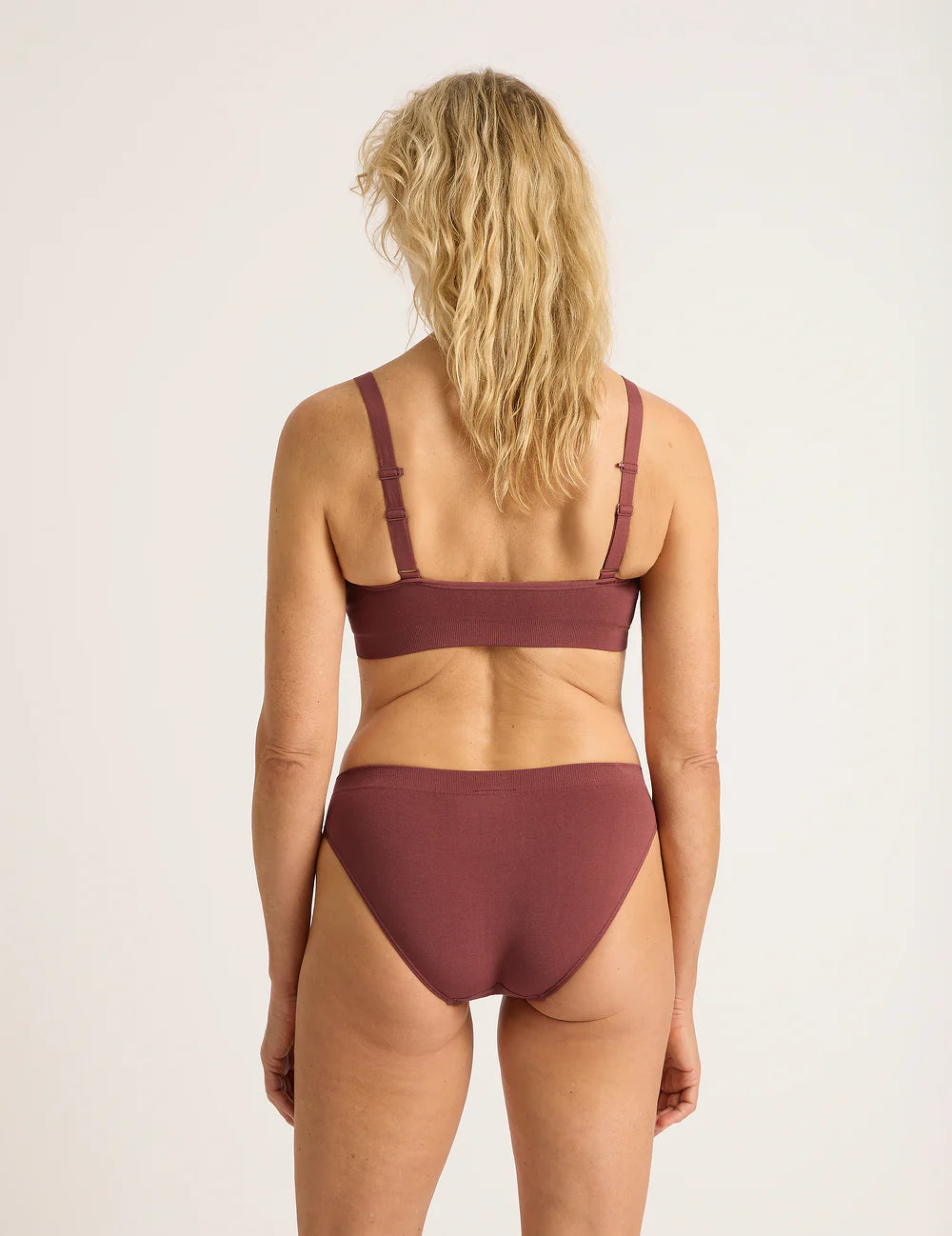 Bamboo Classic Bikini in Rosewood