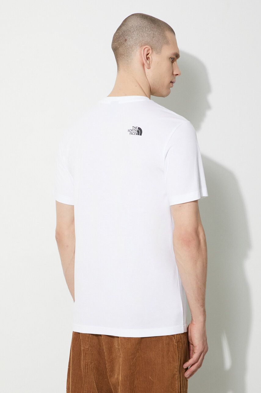 Simple Dome SS Tee in White