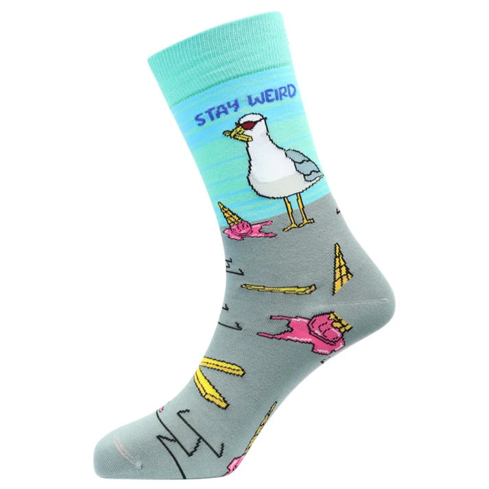 Cotton Stay Weird Socks
