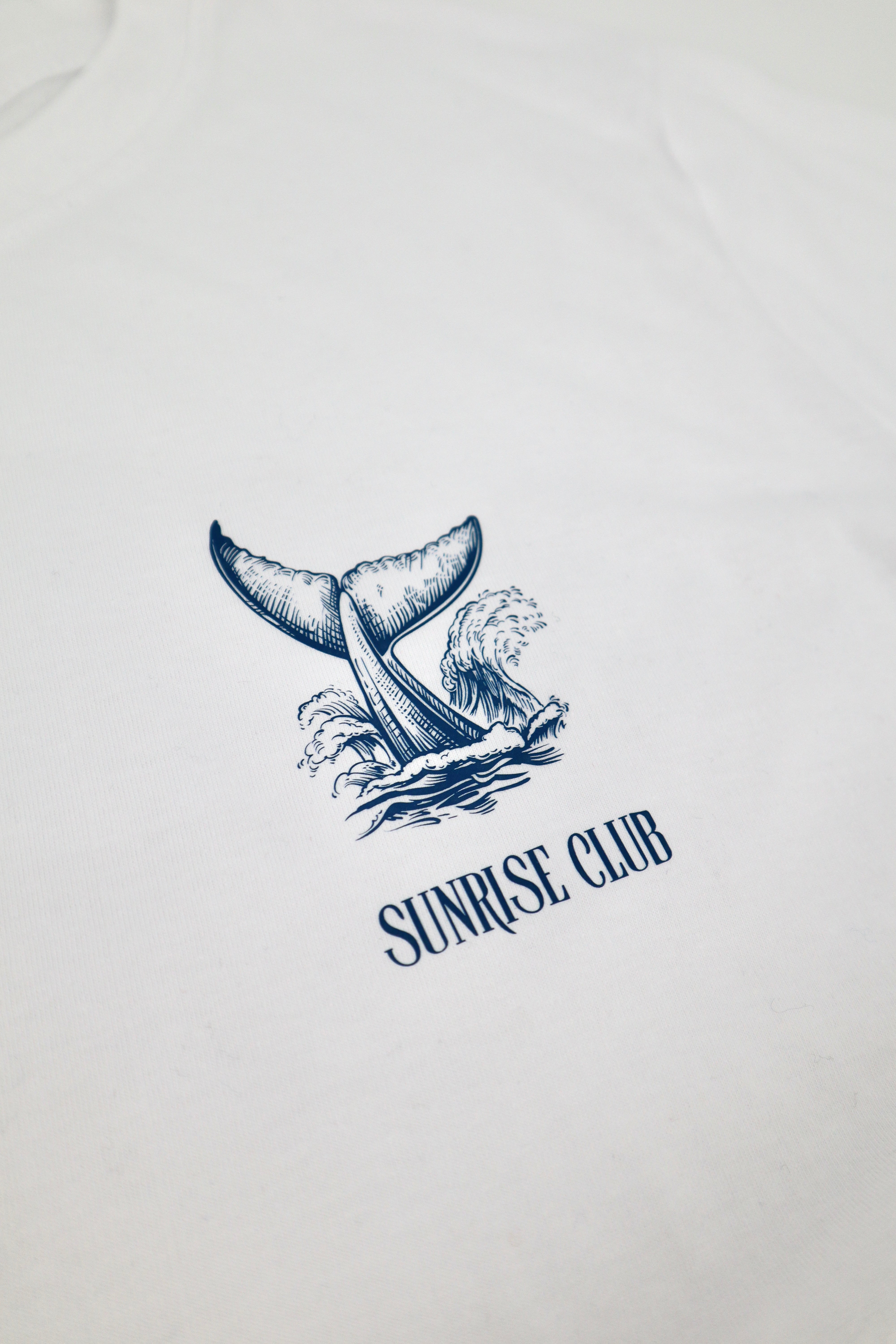 Sunrise Club Tee in White