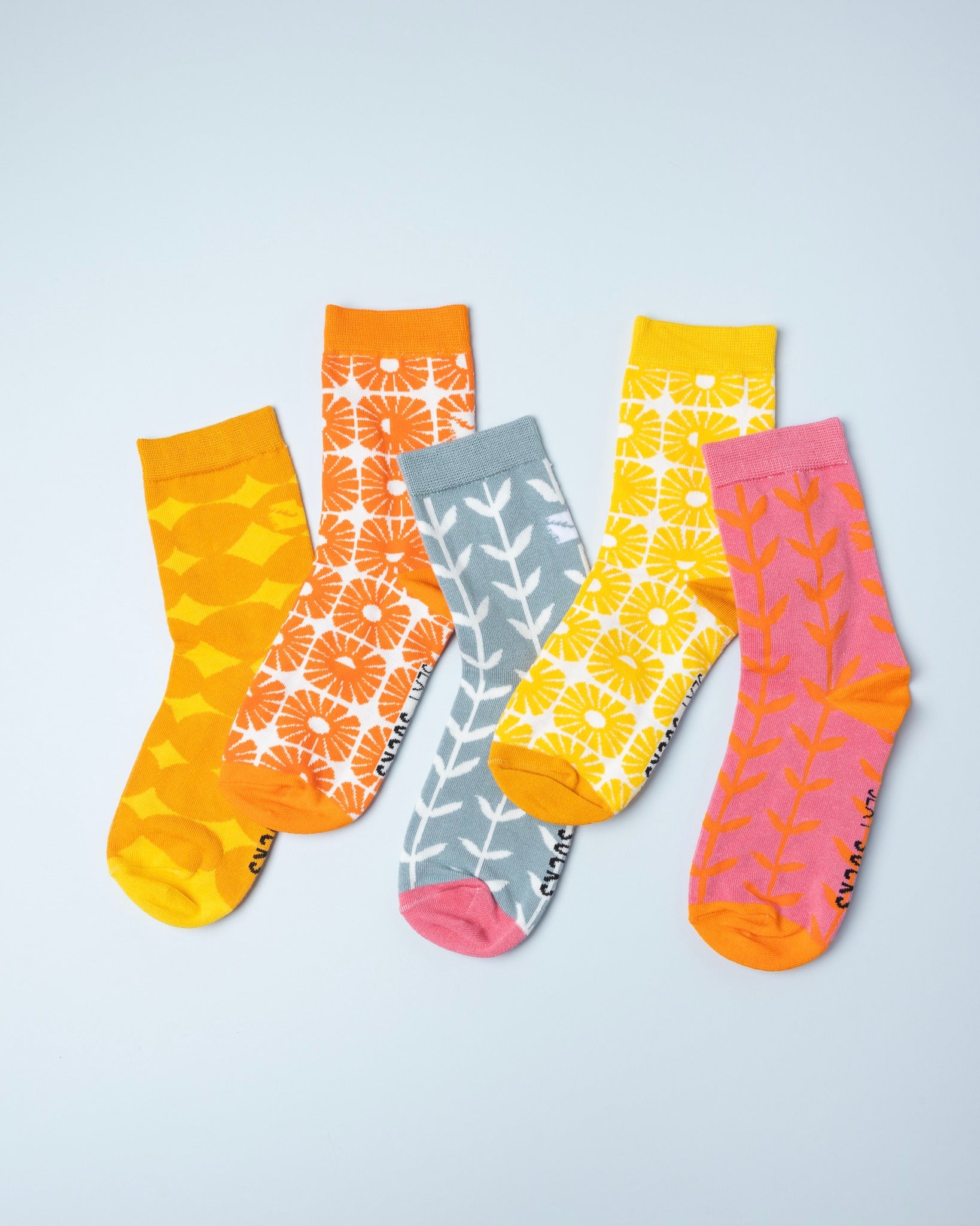 Skinny laMinx Bamboo Sunshine Gold Socks