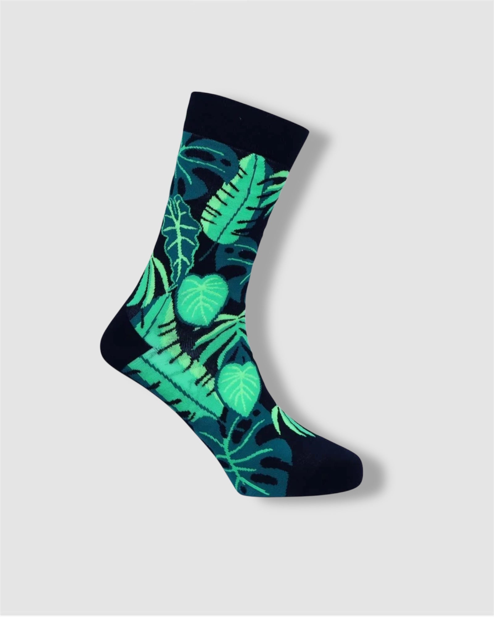 Cotton Monstera Socks