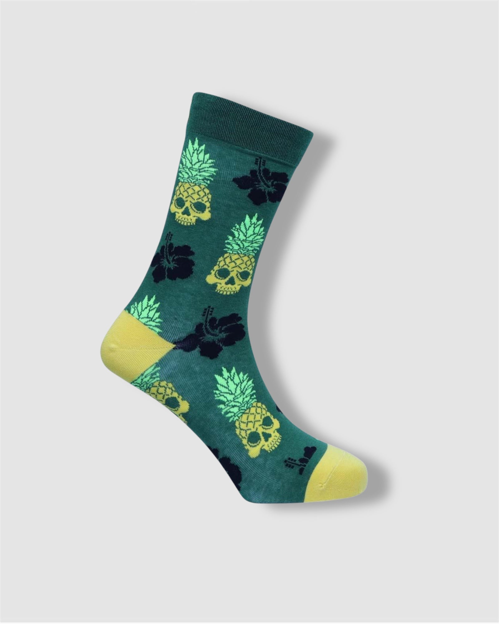 Cotton Pine Skull Socks